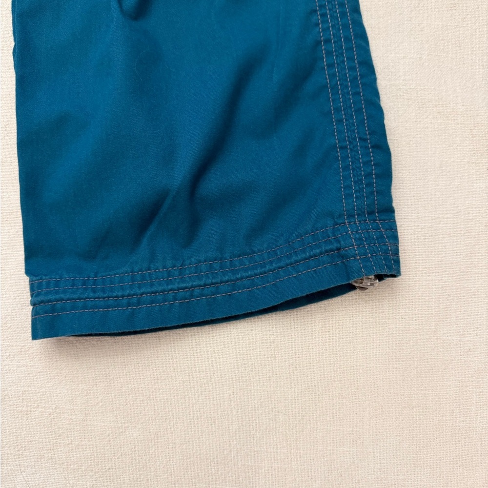 Women's Koi Teal Drawstring Cargo scrub Pants - Picture 2 of 10